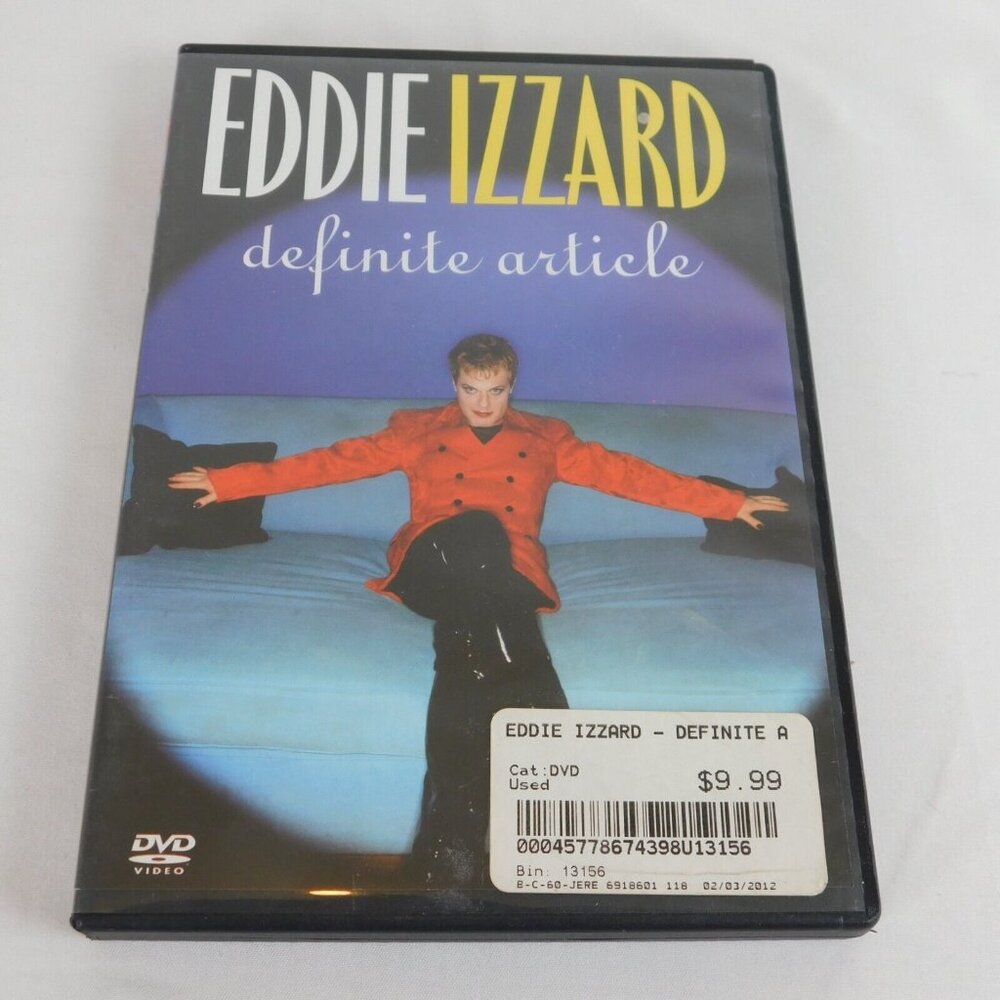 Eddie Izzard Definite Article DVD 2004 British Comedy Bleeped Audio Track